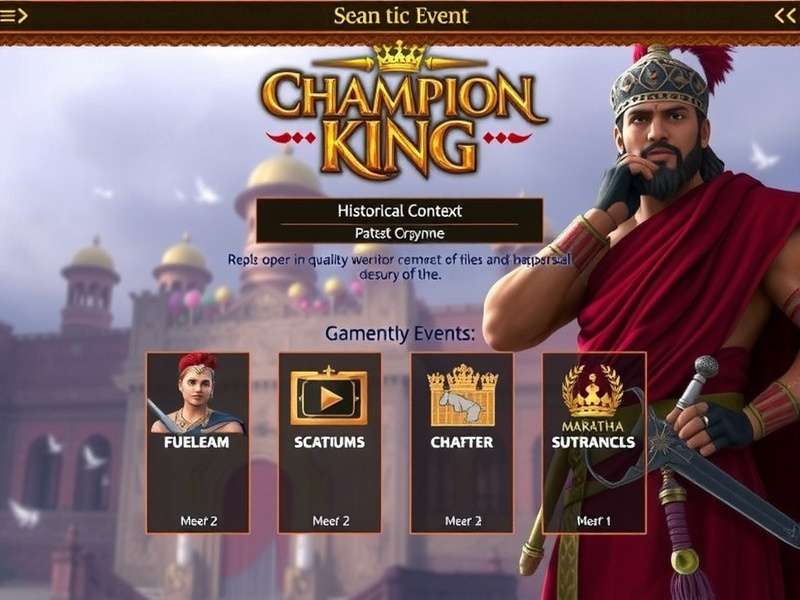 Maratha Champion King Game Screenshot